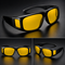 Day & Night HD Vision Wrap Around Goggles + Free Golden Digital Watch